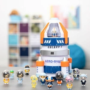 Ryan's World Galaxy Explorer Rakete mit 12 Astronauten Pack Figur Spielset - Bild 1 von 4
