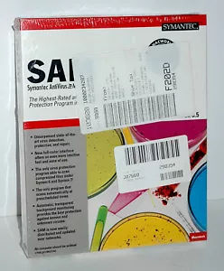 VINTAGE APPLE MACINTOSH SOFTWARE BLOWOUT: Symantec SAM Anti-Virus Software V3.5 - Picture 1 of 3