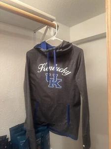 NCAA Kentucky Wildcats meliert grau Basketball Hoodie Herren Größe Medium neu mit Etikett - Bild 1 von 4