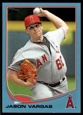 2013 Topps Jason Vargas Los Angeles Angels #US229