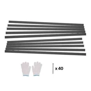 Metal Landscape Edging 10-Packs 60 x 1.69 x 0.06 in. Rust-Resistant Aluminum All - Picture 1 of 8