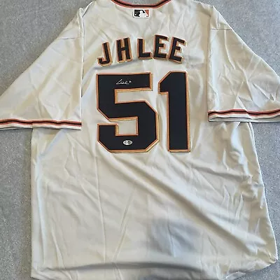 Jung Hoo JH Lee Signed Jersey PSA/DNA San Francisco Giants Autographed SF - Image 1 of 4