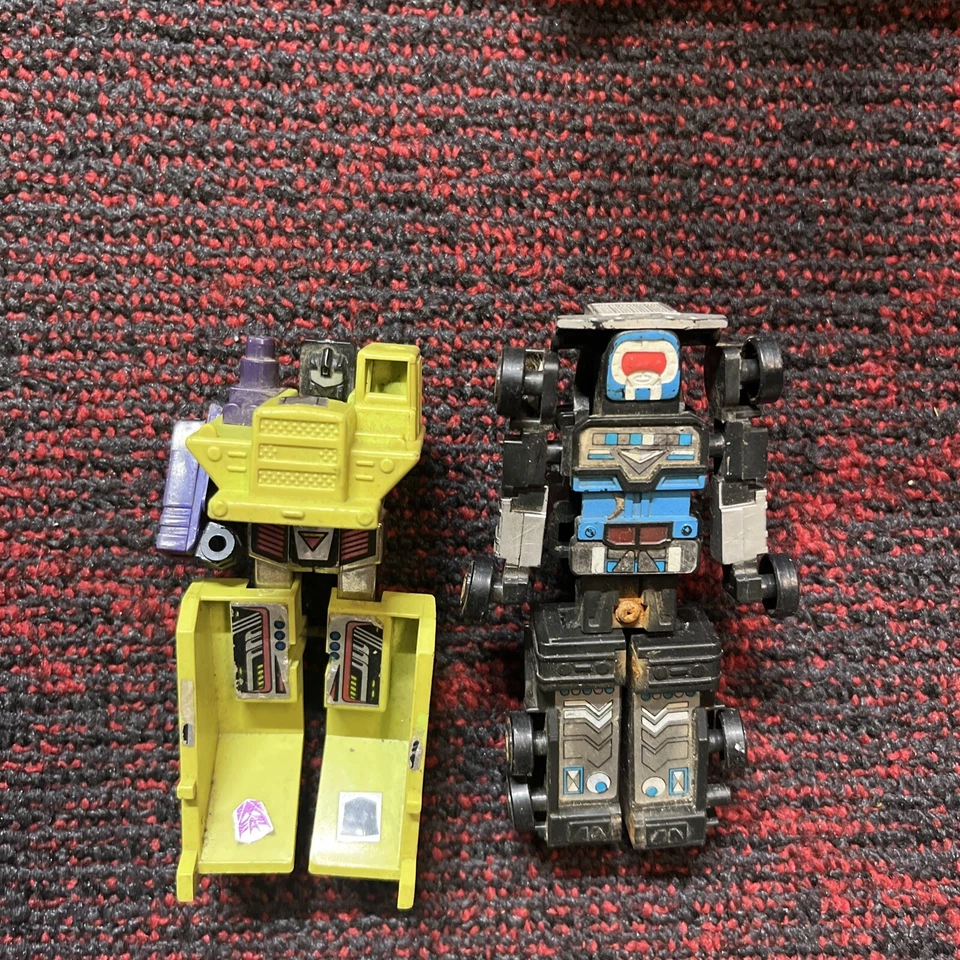 1984 Remco Zybots 机器人变压器和高原建筑绿色零件 — 第 1/4 张图片