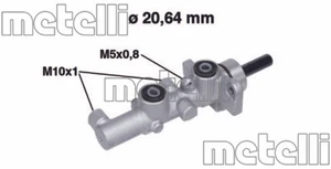 EU LHD FRENO MAESTRO CILINDRO METELLI 05-0734 PARA MAZDA - Imagen 1 de 2
