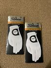 Two Titleist Players Men's Golf Gloves Left Hand - Large *NEW*