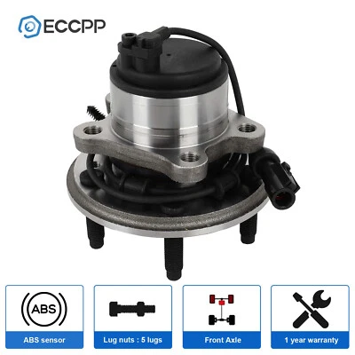 Cojinete de cubo de rueda delantera de 1 pieza para Ford Thunderbird Lincoln LS RWD 2002 2003-2005 Foto 1 de 4