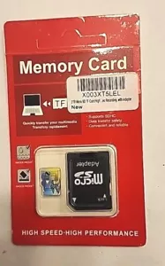 2TB Micro TF/SD Card High Speed Memory Card - Picture 1 of 2