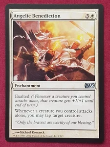 Magic The Gathering 2013 CORE SET M13 ANGELIC BENEDICTION white card MTG - Picture 1 of 2