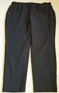 Women Pants-STUDIO by TORRID-black stretch "Pull On Relaxed Taper"-3R (3X) - Picture 1 of 4