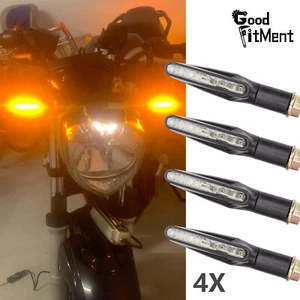 LED Blinker Motorrad Tagfahrlicht 12V Indikatoren Für Scooter Chopper Cafe Racer - Bild 1 von 12