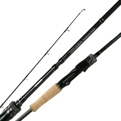 Okuma Voyager Signature Boat Rod 7'0" 4 peças com estojo macio VSB-S-703M-MH, 2 pontas - Imagem 1 de 2