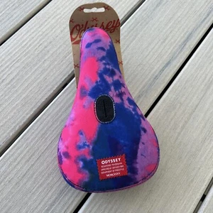 ODYSSEY ROSS BICYCLE PIVOTAL SEAT TIE-DYE AARON ROSS (DIFFERENT COLORS ON SEATS) - Picture 1 of 5