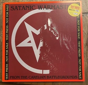 Satanic Warmaster – TEST PRESSING Vothana Beherit Black Metal Dark Throne Mayhem - Picture 1 of 3