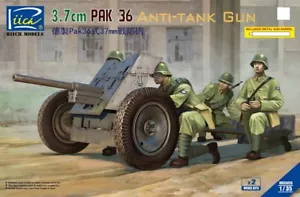 Riich Modelle RV35026 1/35 3,7 cm PAK 36 Panzerabwehrpistole (2 Stück) - Bild 1 von 1