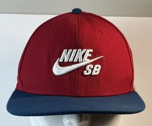 Nike SB Skateboarding Snapback Cap Mütze seltene Farben Rarität rot blau - Bild 1 von 8