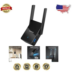 High-Speed WiFi 6 Ethernet Adapter with Gigabit Port - Universal Compatibility - Picture 1 of 8