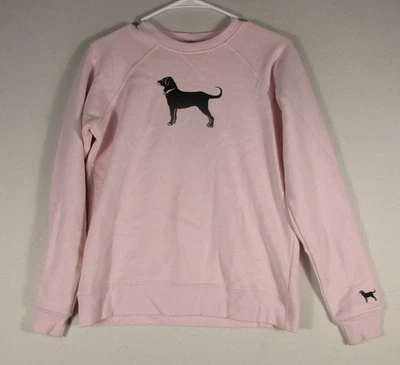 The Black Dog Womens Classic Collection Sweatshirt Long Sleeve Size XS Pink - Image 1 of 4