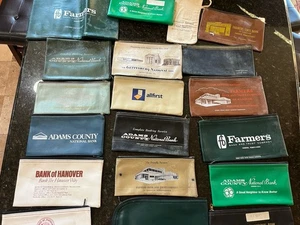Lote de bolsas de banco vintage Farmers Hanover Gettysburg  - Imagen 1 de 10