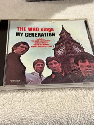 The Who Sing My Generation CD - CD IN VERY GOOD CONDITION!! Foto 1 de 2