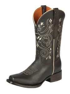 Damen El General Western Cowgirl Rodeo Stiefel Crazy Choco BTDA20 - Bild 1 von 1