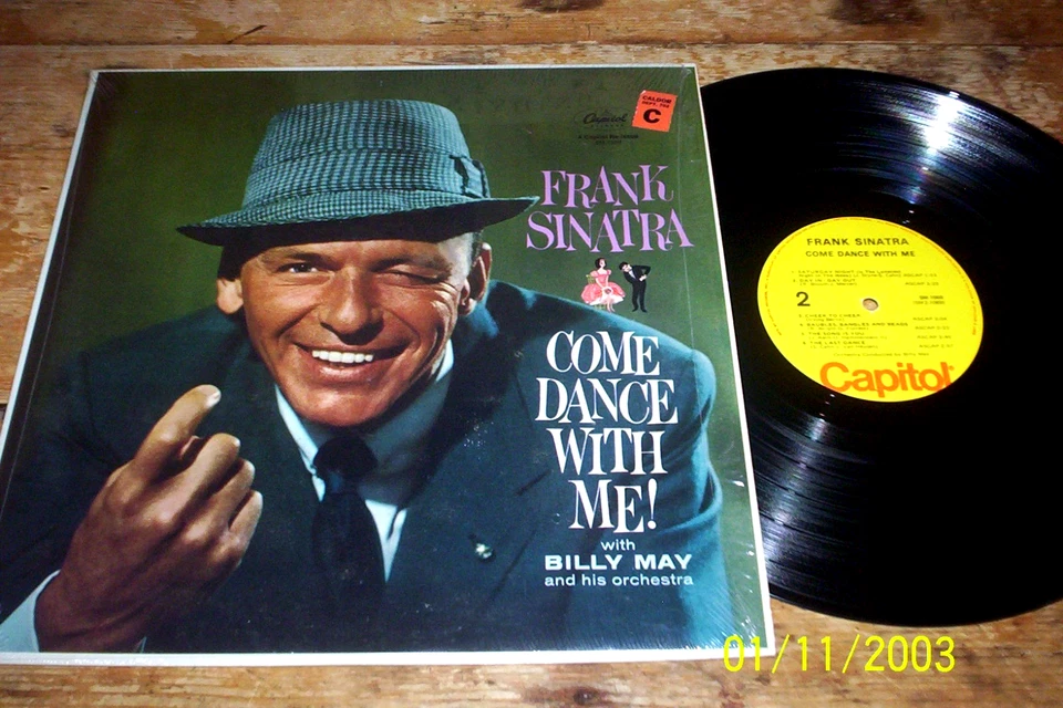 FRANK SINATRA ( COME DANCE WITH ME ) 70s CAPITOL SM 1069 VINYL LP in shrink NM- Foto 1 de 1