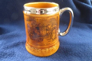Taza vintage Lord Nelson Pottery Coaching Days 4 3/4 pulgadas - Imagen 1 de 5