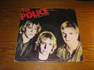 vinyl - Police - Outlandos d' Amour - ultrasonically cleaned - new outer sleeve - Image 1 of 4