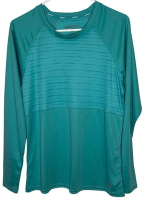 Speedo Women's Rash Guard Sz L Performance Swim Tee UPF 50+ Long Sleeve Shirt - Image 1 of 3