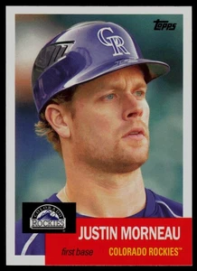 2016 Topps Archives #8 Justin Morneau Colorado Rockies - Picture 1 of 2