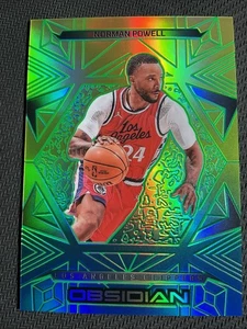 NORMAN POWELL  2024-25 Obsidian Basketball 18 ELECTRIC ETCH CALDERA  SP Clippers - Picture 1 of 5