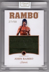 2024 Keepsake Edition John Rambo #72 Jumbo Gem Patch /50 SSP - Picture 1 of 2