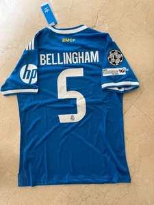 Camiseta Real Madrid Bellingham 5 Talla S 3ª equipacion 2025/26 Player version - Imagen 1 de 9