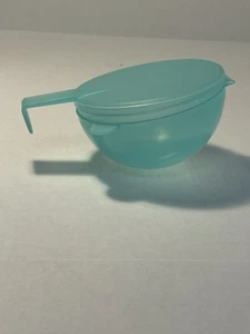 Tupperware Vergissmeinnicht Zwiebel Tomate Gemüsebehälter 4201B blau aqua - Bild 1 von 8