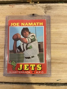 1971 Topps - Joe Namath #250 - Picture 1 of 2