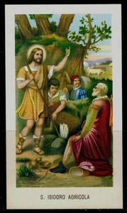 SANTINO (HOLY CARD) S. Isidoro Agricola ediz. EGIM n° 64 - Picture 1 of 1