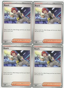 4x Roark 173/182 Paradox Rift Pokemon TCG Common Playset - Picture 1 of 1
