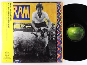 Paul & Linda McCartney - Ram LP - MPL EU 180g Reissue Stereo VG++ Shrink Obi - Picture 1 of 2