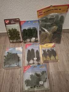 Modellbahn Bäume H0 Busch Heki Faller Konvolut Noch Bäume NEU Modellbau  - Bild 1 von 8