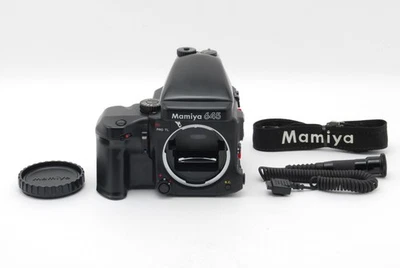 【COMO NUEVO】 Mamiya 645 Pro TL con AE Finder 120 empuñadura de liberación posterior de película de JAPÓN N43 Foto 1 de 4