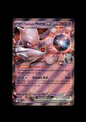 SV10: Destined Rivals #081/182 Team Rocket's Mewtwo ex - Image 1 of 2