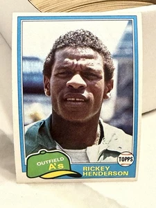 1981 Topps Baseball Complete Set (1-726) -- Rose, Henderson, Ryan, Jackson READ - Picture 1 of 10