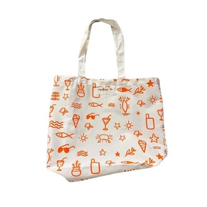 La Roche Posay x Franck Lebraly canvas tote Summer Beach Art RARE - Picture 1 of 6