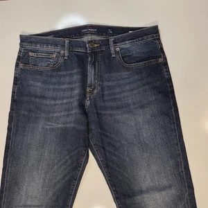 Vintage Lucky Brand Größe 34 x 32 221 gerade blaue Herrenjeans mittlere Waschung - Bild 1 von 8