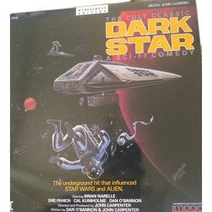 Dark Star (1974) Widescreen Laserdisc Cult Classic Sci-Fi  John Carpenter RARE - Picture 1 of 3