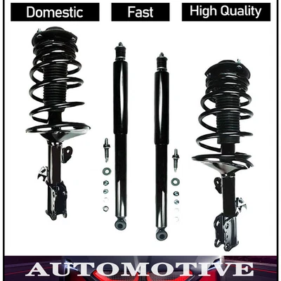 Nuevos puntales delanteros y amortiguadores traseros OE para Toyota Sienna 1998-2003 garantía de por vida Foto 1 de 2