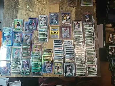 (120)25英尺Donruss批量**近乎完好+**系列、补丁、光学、自由、明星和新秀! 👀 — 第 1/4 张图片