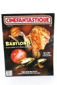 Cinefantastique Magazine February 1993 Babylon 5 Ren & Stimpy TMNT III VG - Bild 1 von 7