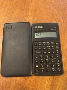 Calculadora de negocios Hewlett Packard HP 10B con estuche 🔥¡Funciona muy bien!! - Imagen 1 de 2