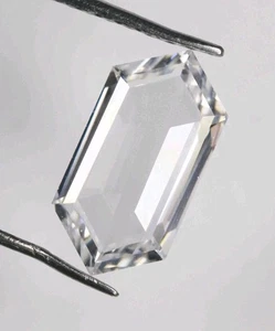 0.76 CT Lab Grown Diamond VVS1-Clarity Hexagon Shape Loose diamond For Ring - Picture 1 of 13