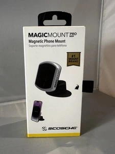Scosche MagicMount Pro Magnetic Dash Mount - Black/Silver - Picture 1 of 2
